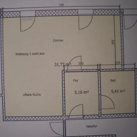 Studio-apartment Fuer 3 Personen 3 * Gross Miltzow